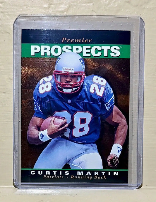 1995 Curtis Martin Upper Deck Premier Prospects #18 NFL Trading Card Patriots - Football Card Single