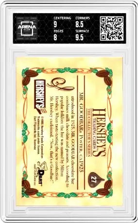 1995 Dart 100 Years of Hershey’s #27 Arena Club 8.5 - Non-Sports Card Single