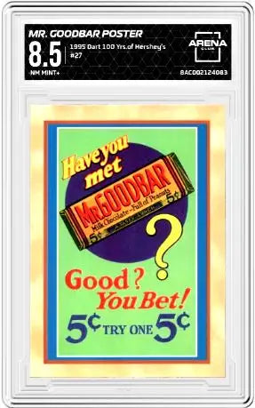 1995 Dart 100 Years of Hershey’s #27 Arena Club 8.5 - Non-Sports Card Single