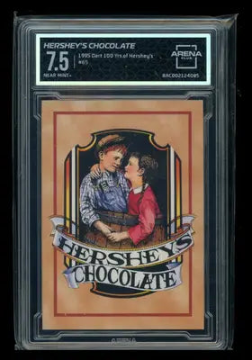 1995 Dart 100 Yrs of Hershey’s Hershey’s Chocolate #65 Arena Club 7.5
