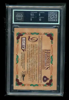 1995 Dart 100 Yrs. of Hershey’s Chrysanthemum #8 Arena Club 8.5 - Other