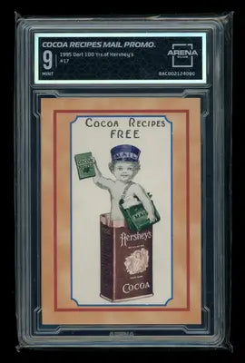1995 Dart 100 Yrs of Hershey’s Cocoa Recipes Mail Promo #17 Arena Club 9 - Other