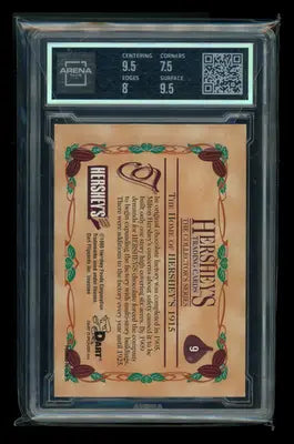 1995 Dart 100 Yrs of Hershey’s The Home of Hersey’s 1915 #9 Arena Club 8 - Other