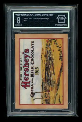 1995 Dart 100 Yrs of Hershey’s The Home of Hersey’s 1915 #9 Arena Club 8 - Other