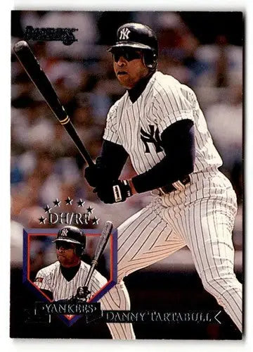 1995 Donruss Danny Tartabull baseball card with original gloss, collectible item