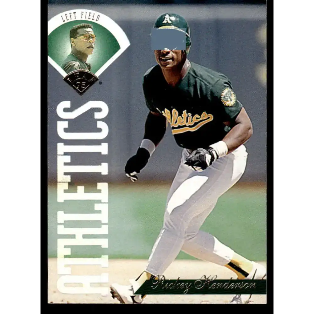 1995 Donruss #22 Rickey Henderson NM-MT Oakland Athletics Baseball Card - Baseball Card Single