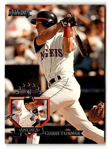 Original gloss baseball card featuring Chris Turner from 1995 Donruss Simply Sandoval