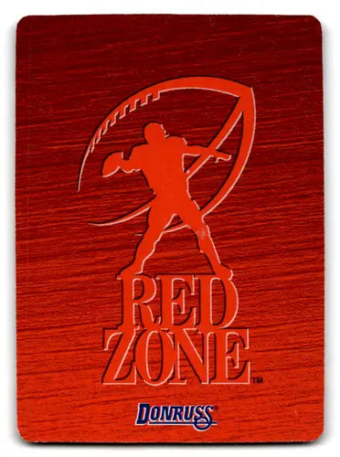 Original gloss of Donruss Red Zone football card featuring Harvey Williams Raiders