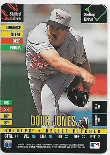 1995 Donruss Top of the Order #11 Doug Jones NM-MT Orioles - Baseball Card Single