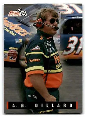 1995 Finish Line #107 A.G. Dillard trading card from popular baseball cards collection