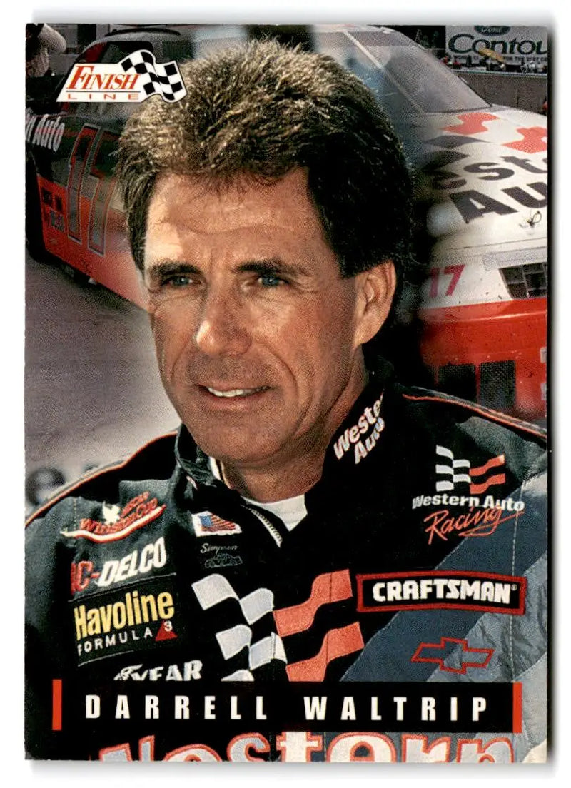 1995 Finish Line #17 Darrell Waltrip - Racing Card Single