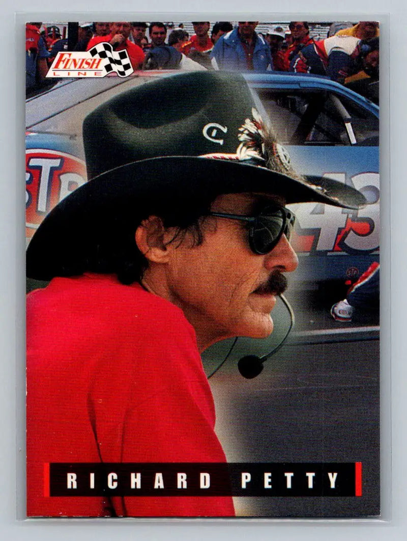 1995 Finish Line #43 Richard Petty Petty Enterprises - Racing Card Single