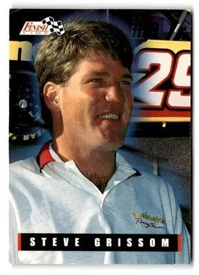 1995 Finish Line #48 Steve Grissom - Racing Card Single