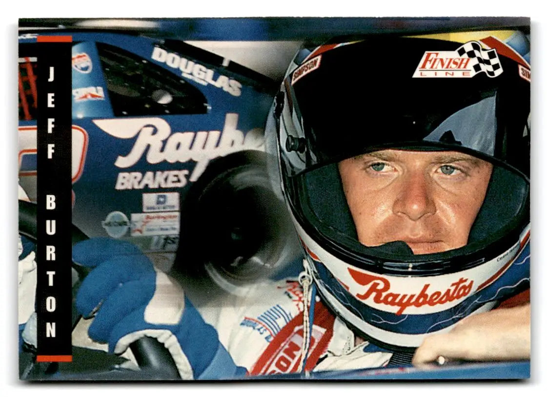 1995 Finish Line #8 Jeff Burton - Racing Card Single