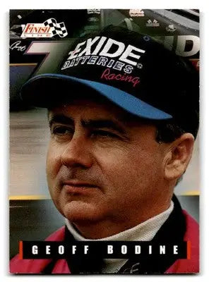 1995 Finish Line Geoff Bodine #7 - Racing Card Single