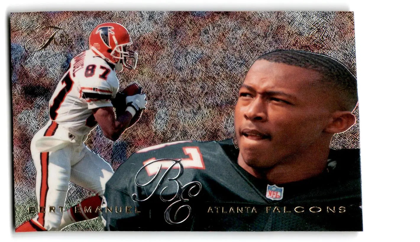 1995 Flair #10 Bert Emanuel - Football Card Single
