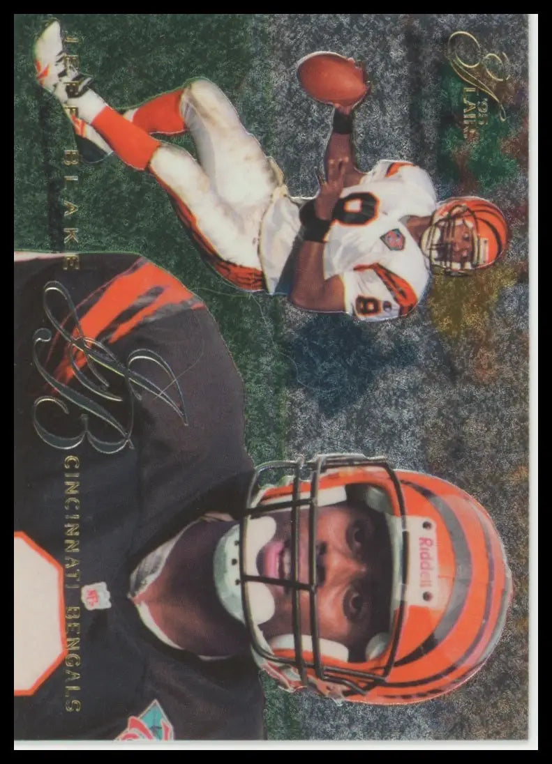 1995 Flair Jeff Blake RC 37 Cincinnati Bengals - Football Card Single