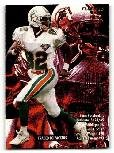 Original gloss football trading card featuring Mark Ingram Green Bay Packers NM