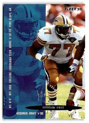 1995 Fleer #269 Willie Roaf - Football Card Single