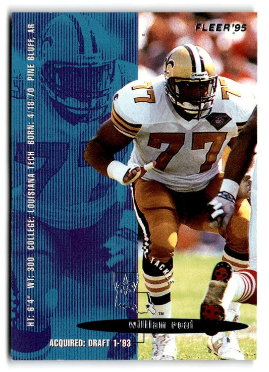 1995 Fleer #269 Willie Roaf - Football Card Single