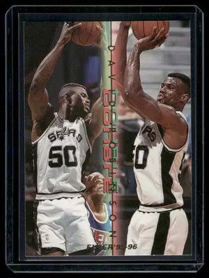 1995 Fleer Double Doubles David Robinson #1 OF 12 Basketball - Basketball Card Single