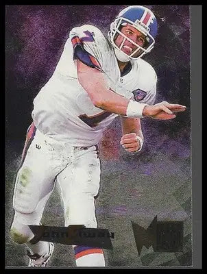 1995 Fleer Metal #13 John Elway Silver Flashers