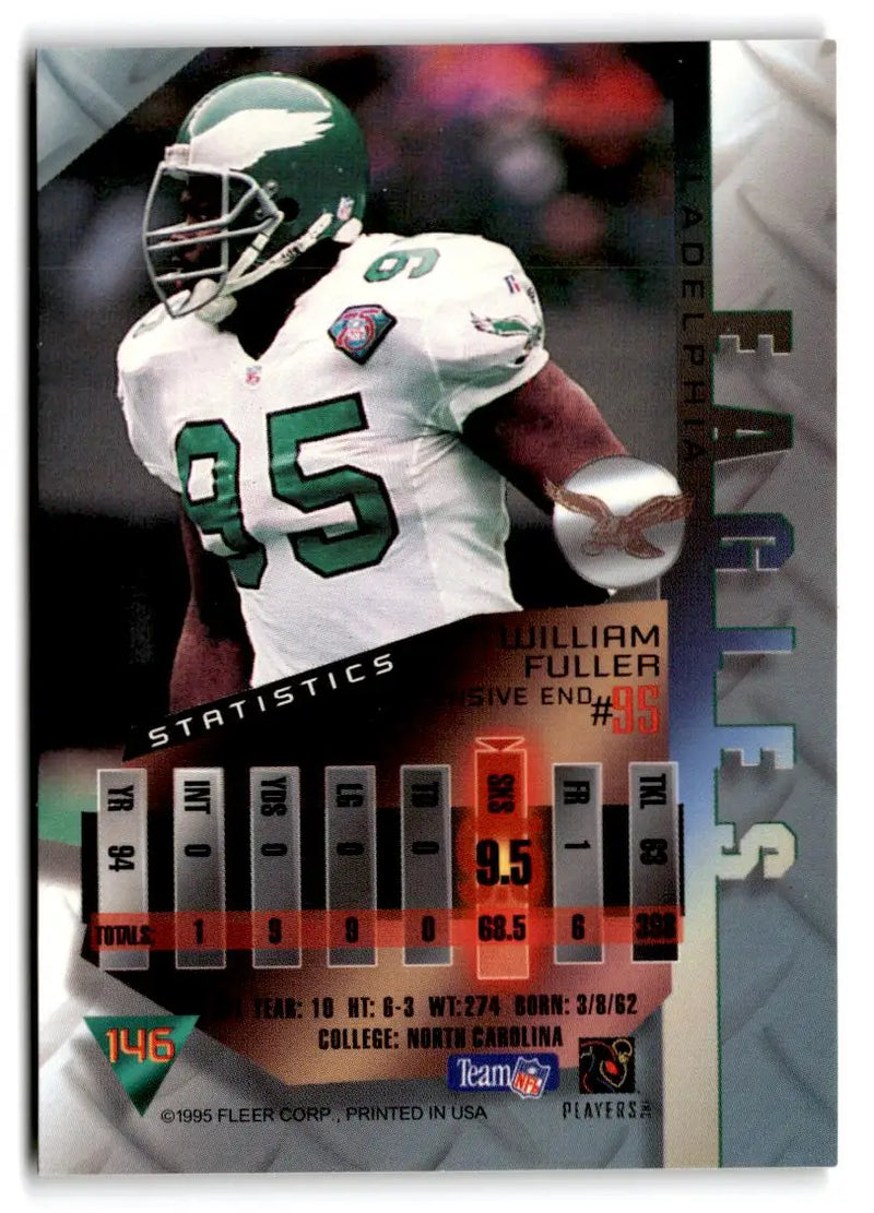 1995 Fleer Metal #146 William Fuller - Football Card Single