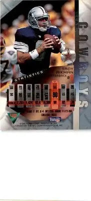 1995 Fleer Metal #48 Troy Aikman - Football Card Single