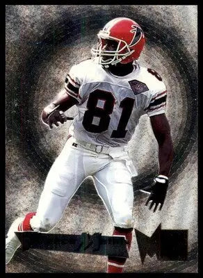 1995 Fleer Metal - Silver Flashers Terance Mathis 25 Atlanta Falcons