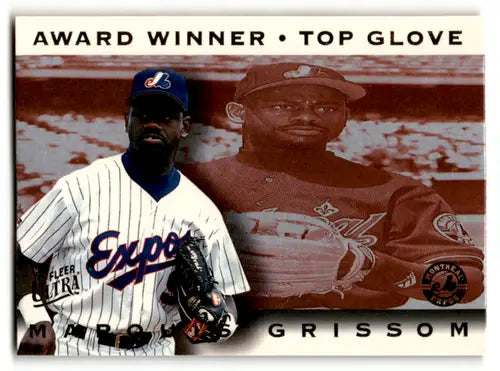 1995 Fleer Ultra Award Winners #16 Marquis Grissom NM Near Mint Expos ID:61948 - Baseball Card Single