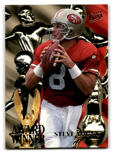 1995 Fleer Ultra Award Winners #6 Steve Young NM Near Mint 49ers ID:67953 - Football Card Single