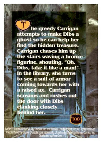 1995 Fleer Ultra Casper #100 A Suit of Harm-Her NM-MT ID:68577 - Non-Sports Card Single