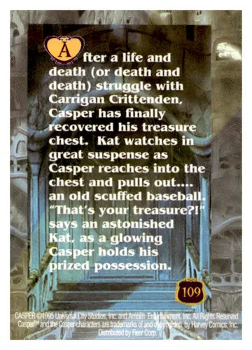 1995 Fleer Ultra Casper #109 Diamond Treasures NM-MT ID:68584 - Non-Sports Card Single