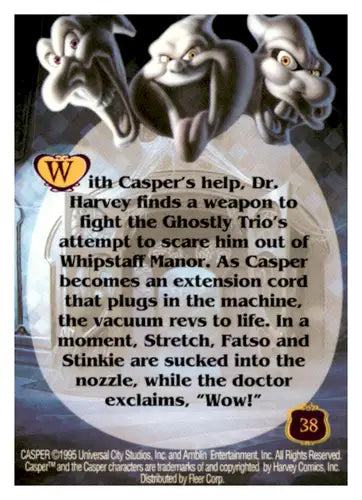 1995 Fleer Ultra Casper #38 Sucking Up to the Trio NM-MT ID:68516 - Non-Sports Card Single