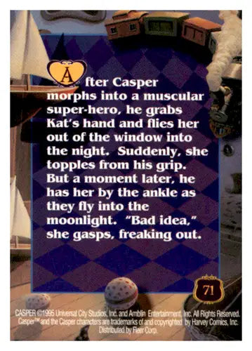 1995 Fleer Ultra Casper #71 SuperCasper NM-MT ID:68549 - Non-Sports Card Single