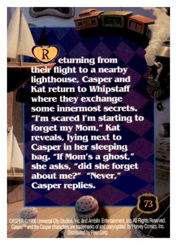 1995 Fleer Ultra Casper #73 From Ghost to Host NM-MT ID:68551 - Non-Sports Card Single