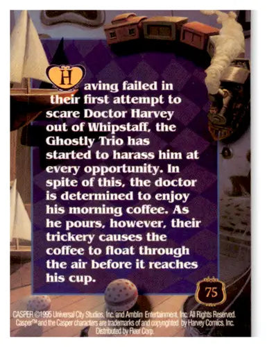 1995 Fleer Ultra Casper #75 Coffee Straight Up NM-MT ID:68553 - Baseball Card Single