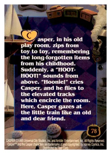 1995 Fleer Ultra Casper #78 Right On Track NM-MT ID:68555 - Non-Sports Card Single
