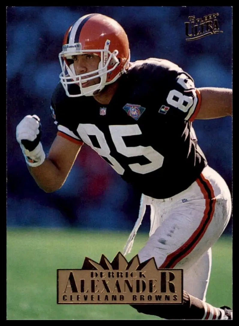 1995 Fleer Ultra Derrick Alexander #59 Cleveland Browns Football Card NFL Sports - Football Card Single