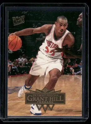 1995 Fleer Ultra Grant Hill #52 Basketball - Basketball Card Single