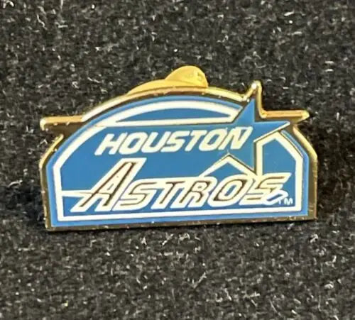 Houston Astros Open Star Enamel Pin for hats and lapels by Peter David