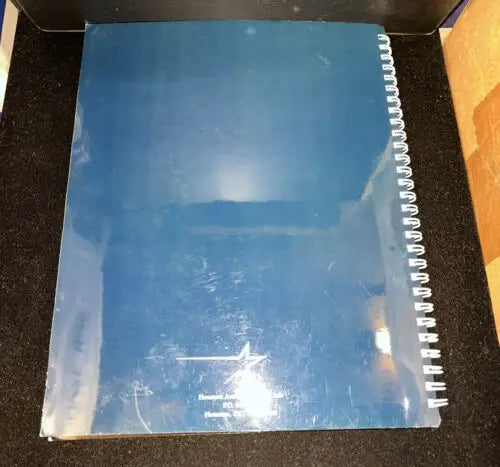Blue spiral-bound notebook featuring Houston Astros Jeff Bagwell MVP signed memorabilia