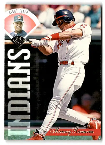 1995 Leaf #280 Manny Ramirez NM-MT Indians ID:81238 - Baseball Card Single