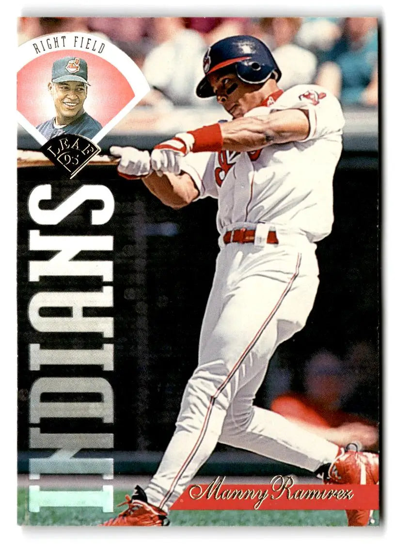 1995 Leaf #280 Manny Ramirez - Baseball Card Single