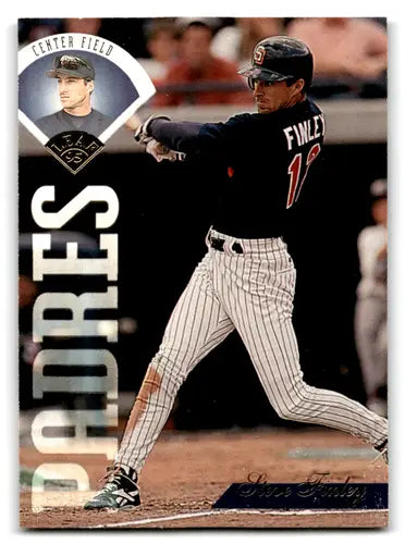 1995 Leaf #320 Steve Finley EX Excellent Padres ID:67283 - Baseball Card Single