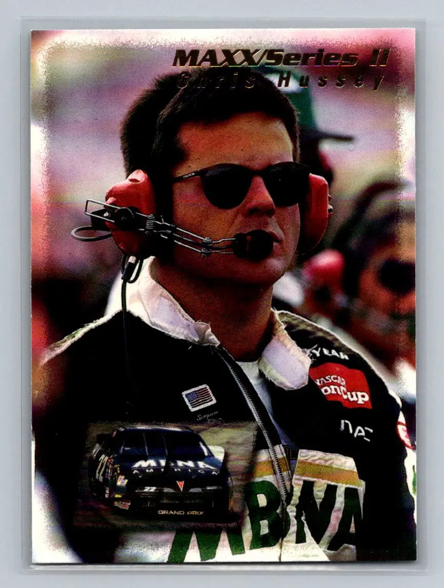 1995 Maxx #193 Chris Hussey Bill Davis Racing - Racing Card Single