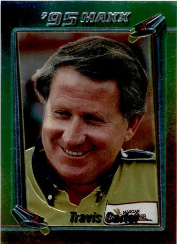 Original gloss 1995 Maxx Premier Plus Travis Carter NASCAR trading card NM near mint