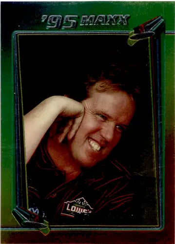 1995 Maxx Premier Plus Mike Beam trading card with original gloss NM Near Mint