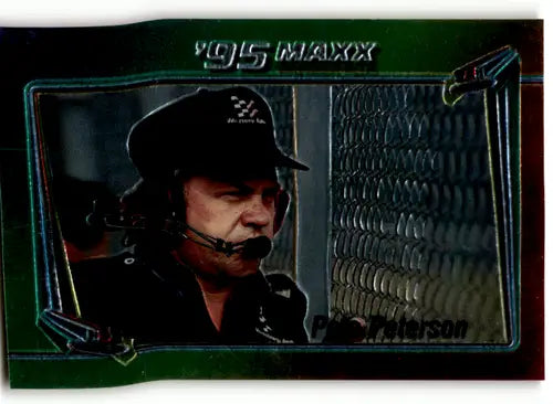 1995 Maxx Premier Plus Pete Peterson trading card with original gloss near mint condition