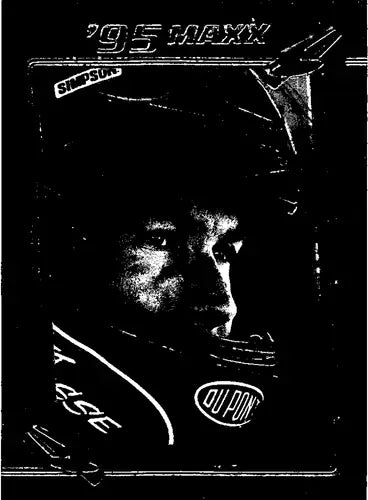 Original gloss 1995 Maxx Premier Plus Scott Lagasse racing card near mint ID 45868